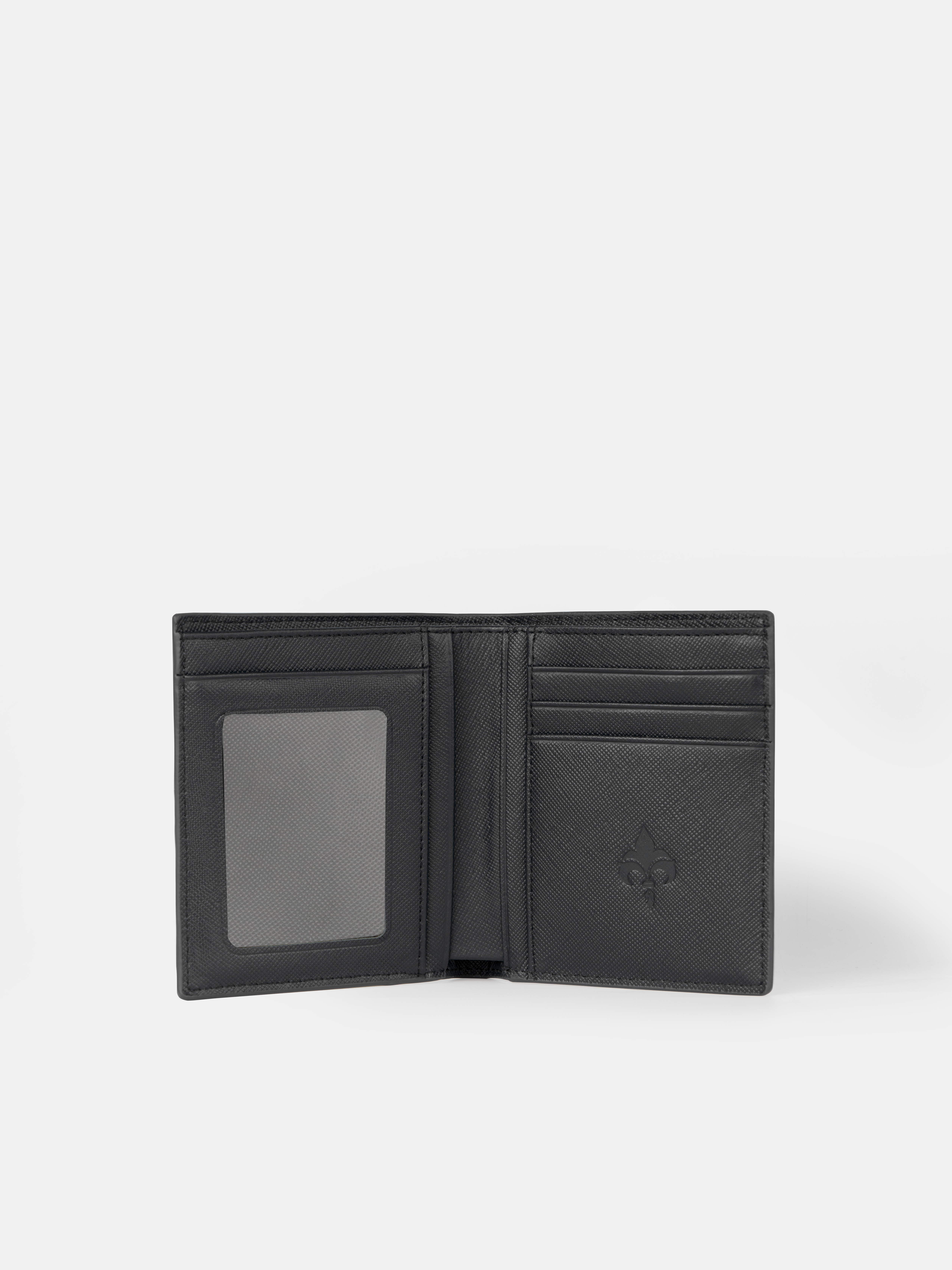 Ví Đứng Phối Sọc Bi-Fold Combine