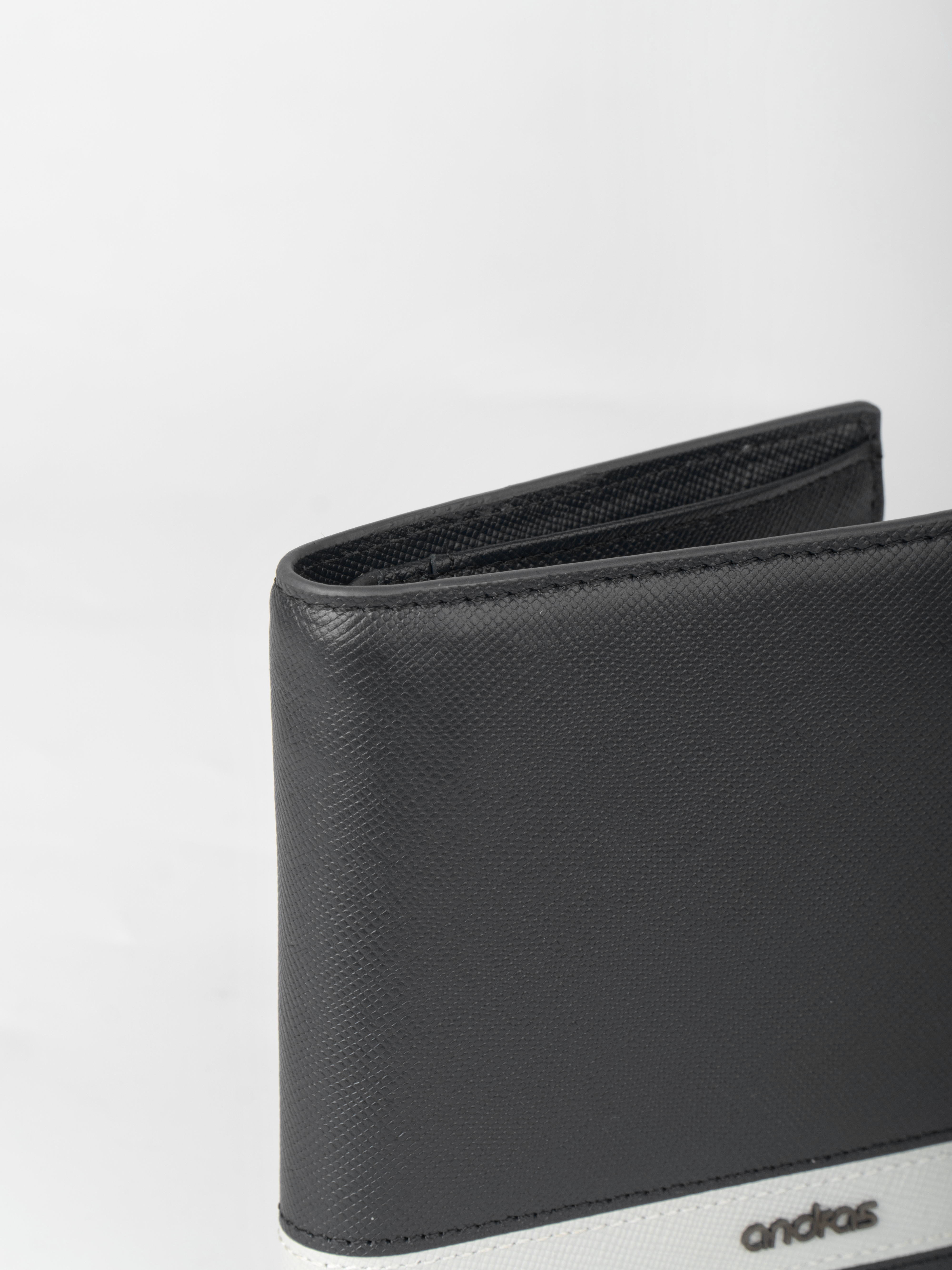 Ví Đứng Phối Sọc Bi-Fold Combine