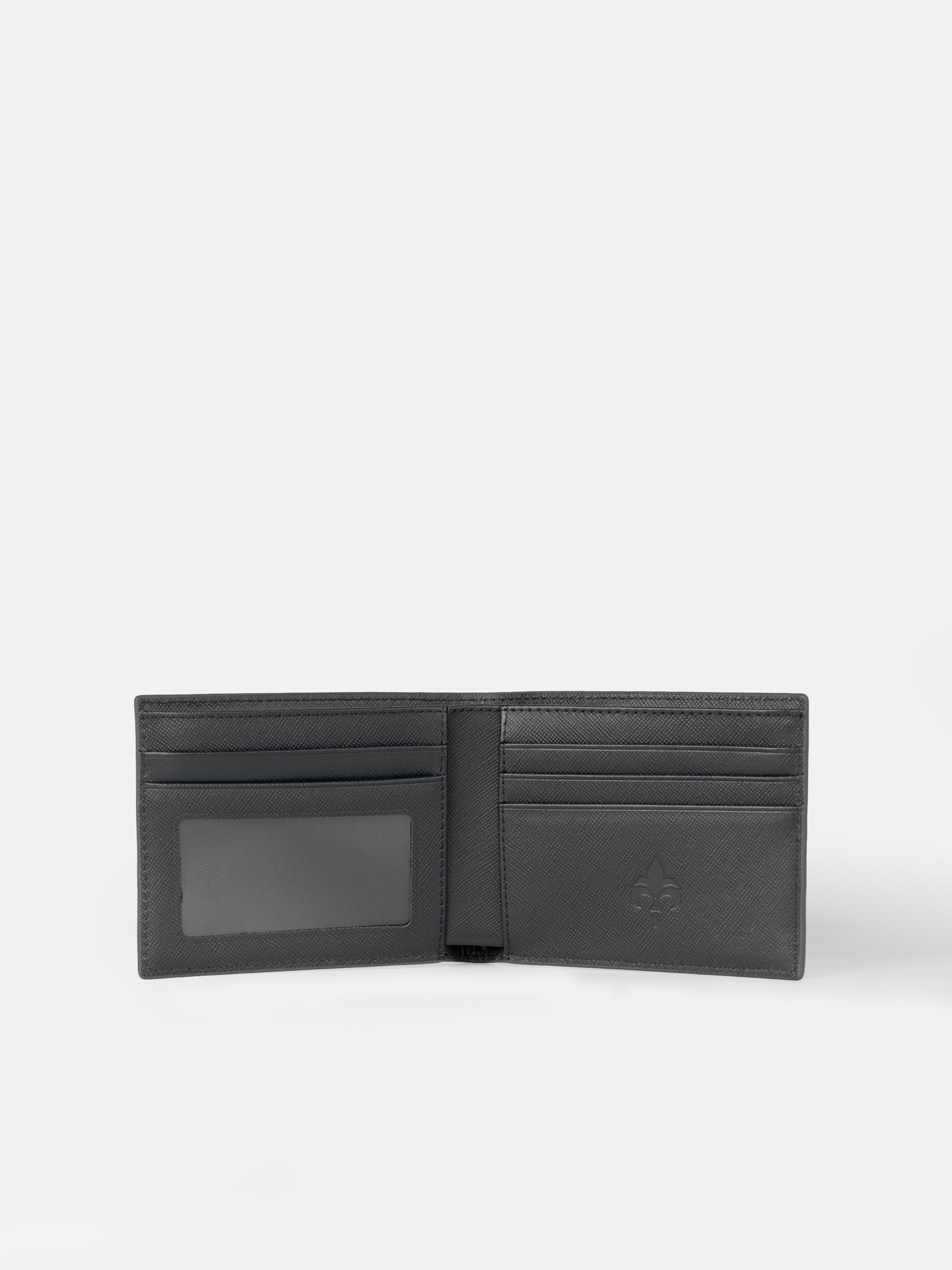 Ví Ngang Phối Sọc Bi-Fold Combine