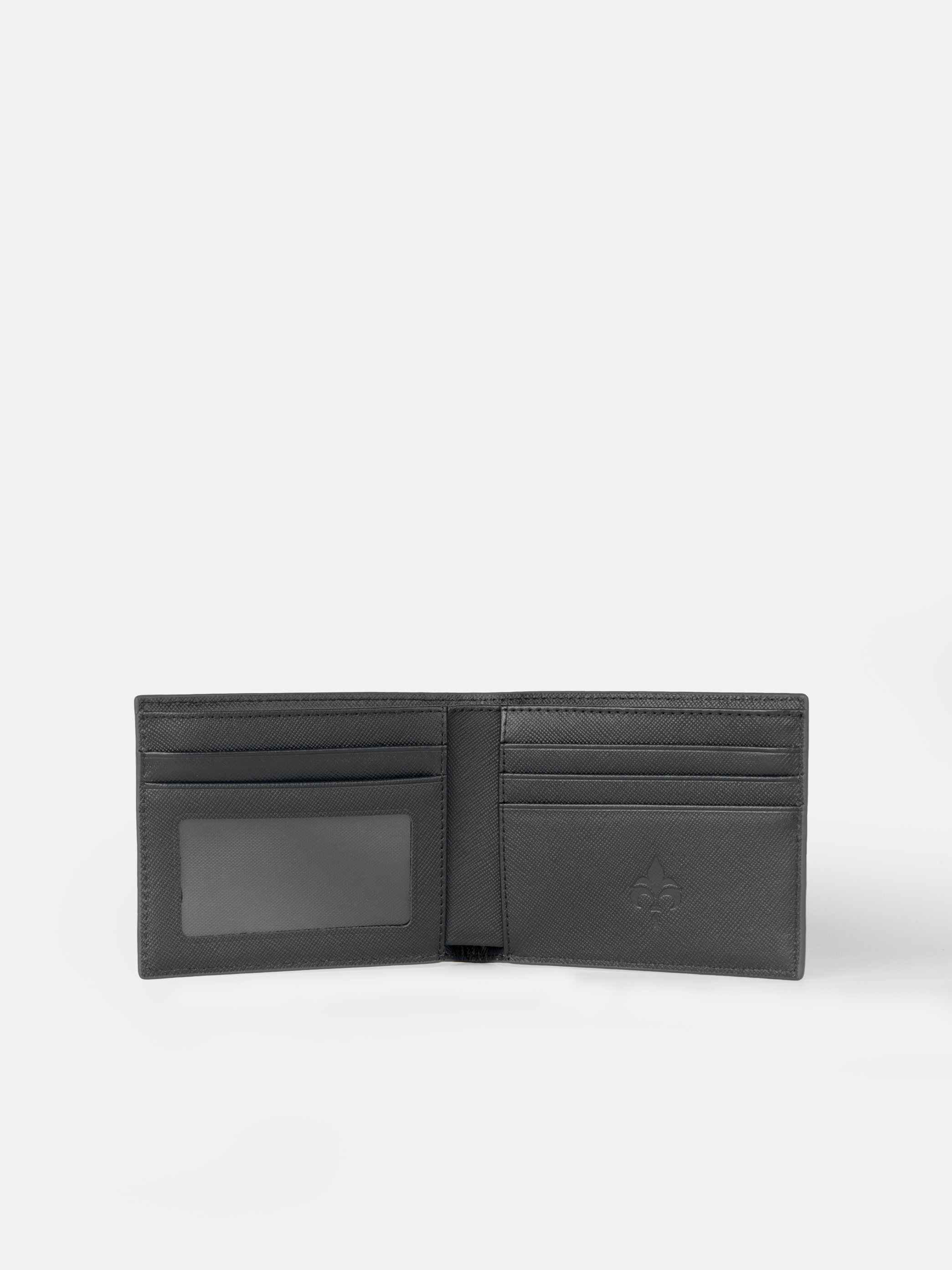 Ví Ngang Phối Sọc Bi-Fold Combine