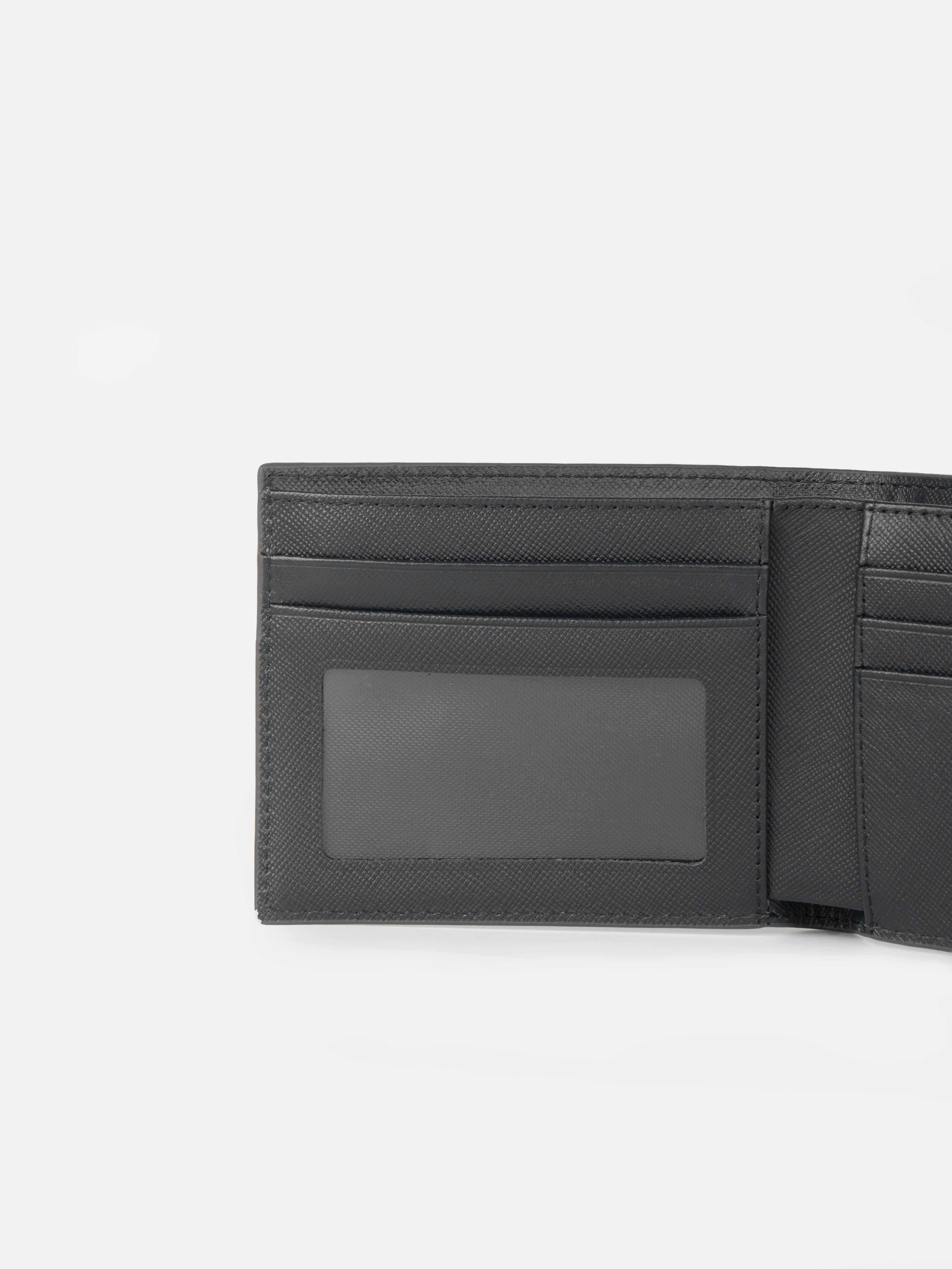 Ví Ngang Phối Sọc Bi-Fold Combine