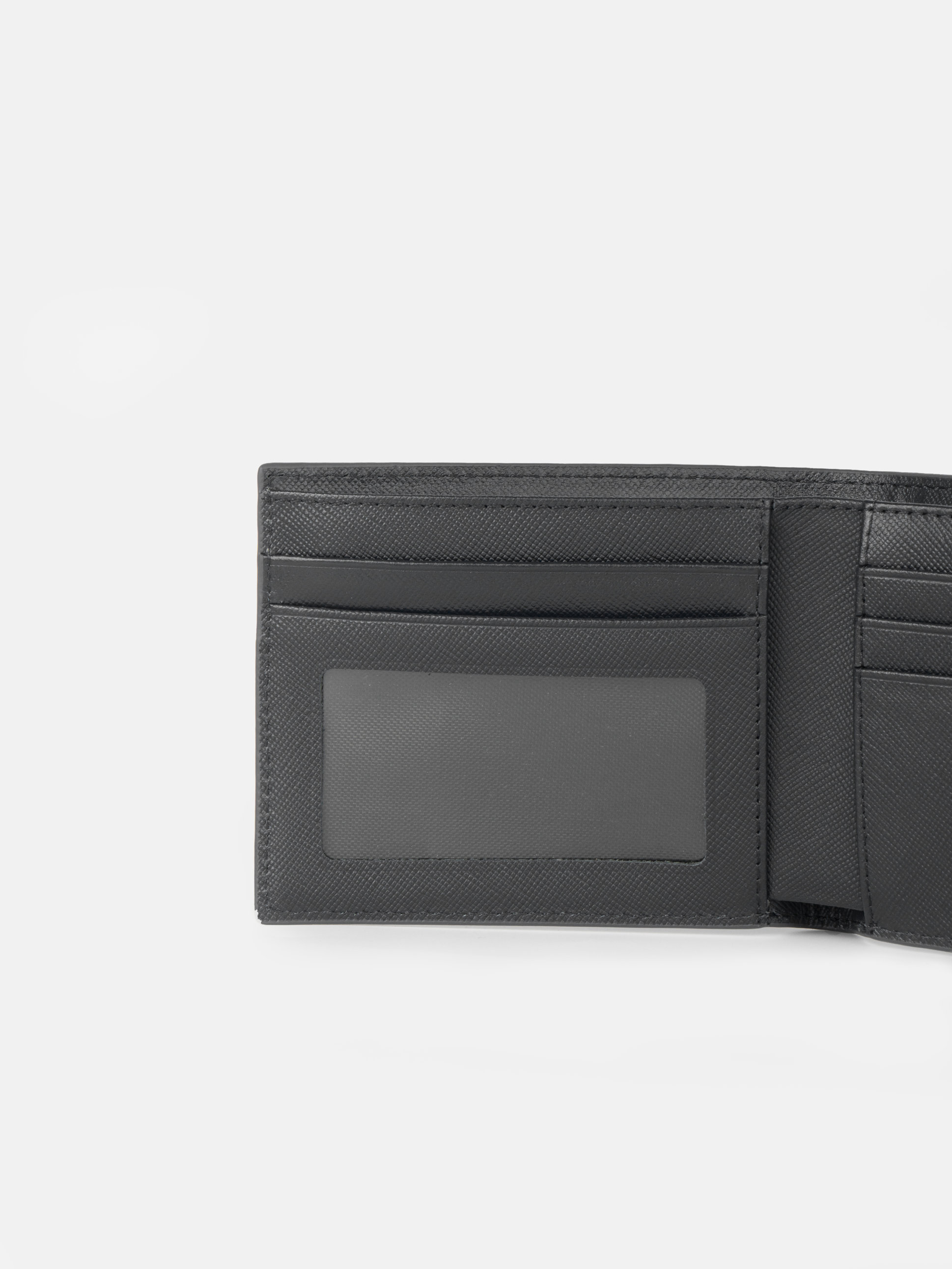 Ví Ngang Phối Sọc Bi-Fold Combine