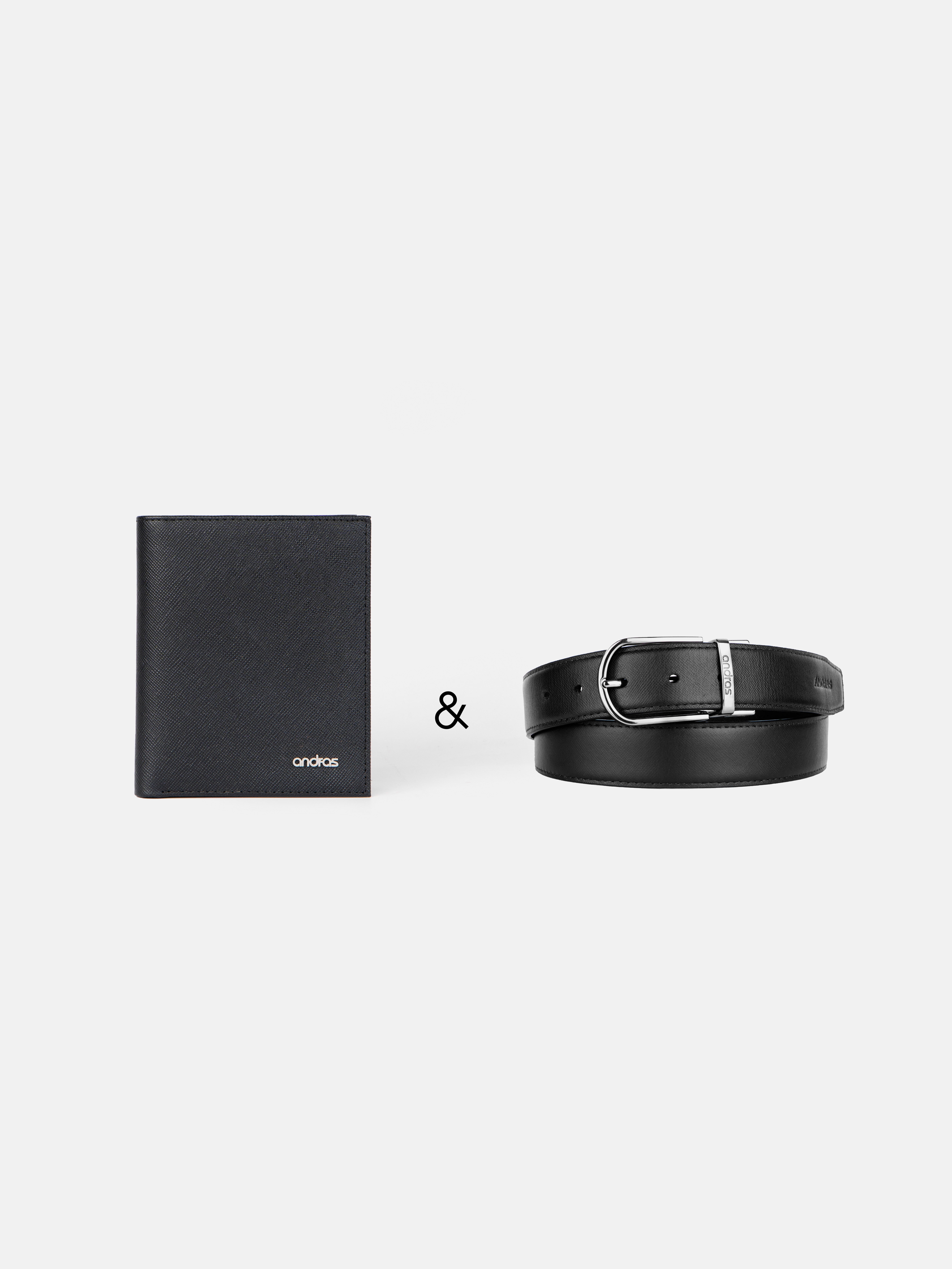 Combo Ví Bi-Fold Trust & Thắt Lưng Da Thật Fullbox 01